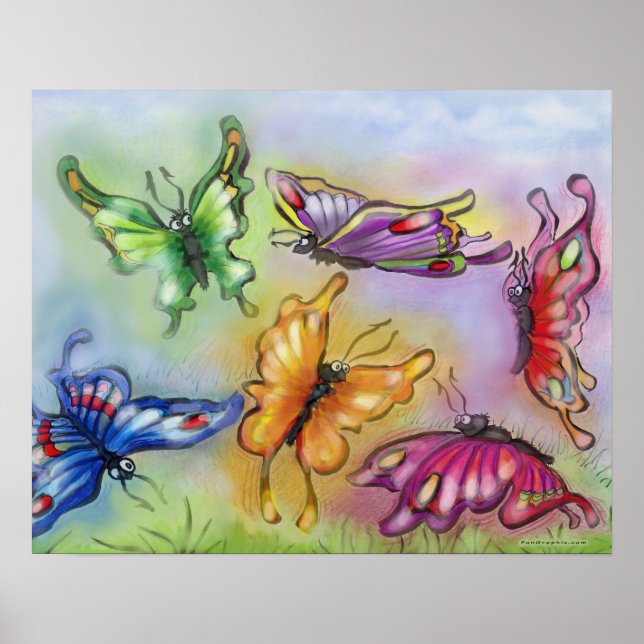 Póster Mariposas (Frente)