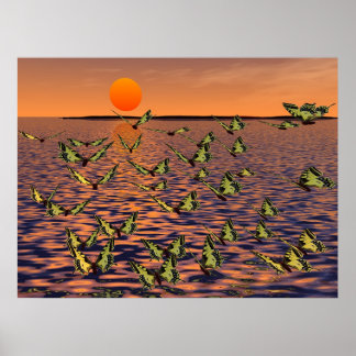 Póster Mariposas