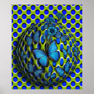 Póster Mariposas