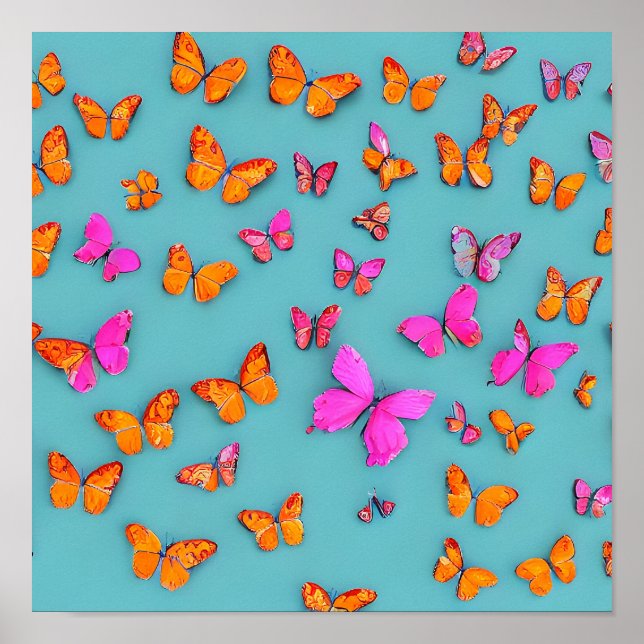 Póster Mariposas (Frente)