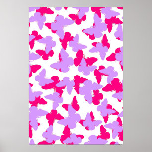 Póster Mariposas acodadas