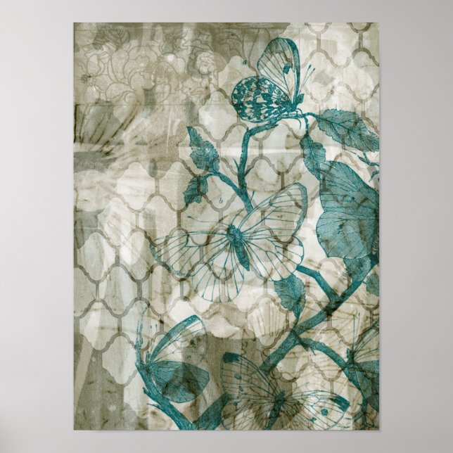 Póster Mariposas árabes VI (Frente)