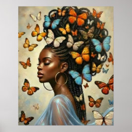 Póster Mariposas de Belleza