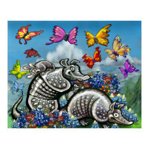 Mariposas de flores silvestres de Armadillos