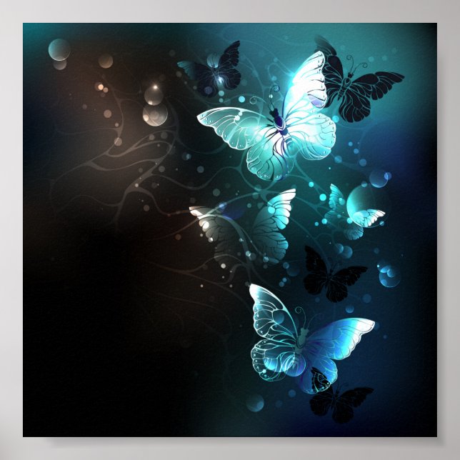 Póster Mariposas nocturnas (Frente)