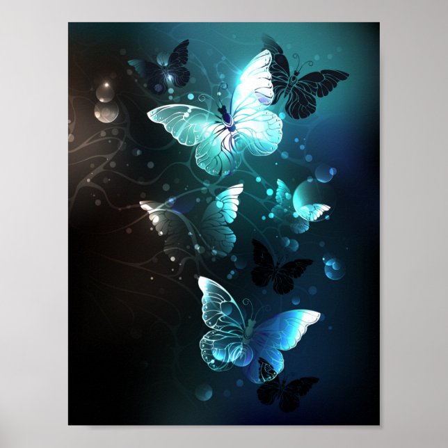 Póster Mariposas nocturnas (Frente)