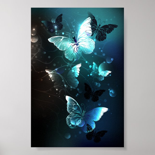 Póster Mariposas nocturnas (Frente)