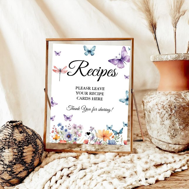 Póster Mariposas noviaDeja tus recetas ducha de novia (Subido por el creador)