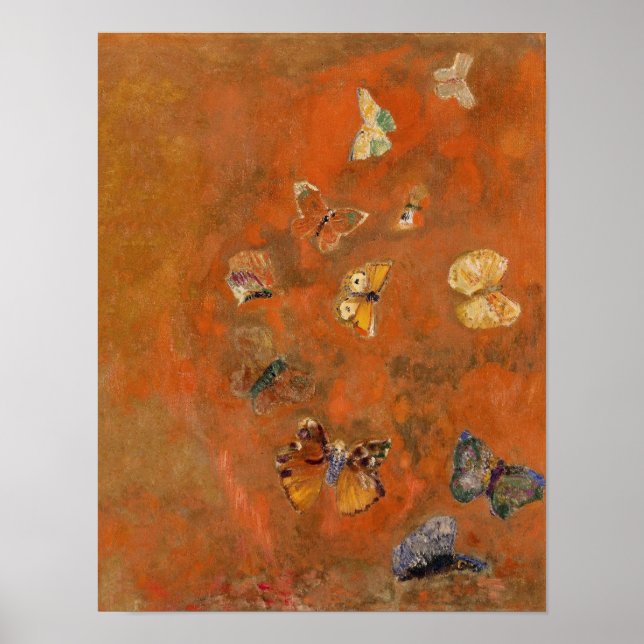 Póster Mariposas - Poster (opción de lienzo) (Frente)