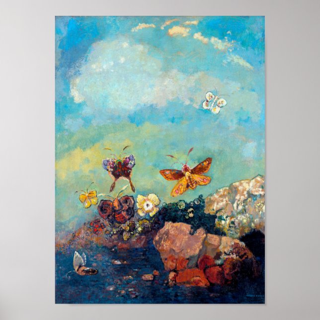Póster Mariposas, Redon (Frente)