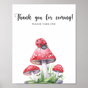 Póster Mariquita - Gracias por venir