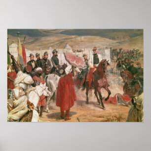 Póster Mariscal Thomas Bugeaud y coronel José