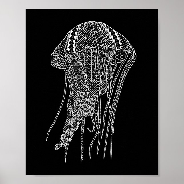 Póster Mariscas tribales (Frente)