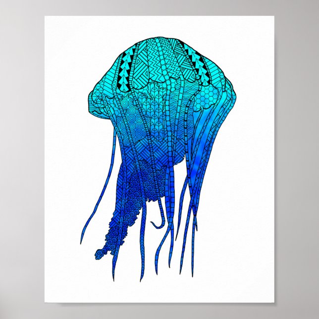 Póster Mariscas tribales (Frente)