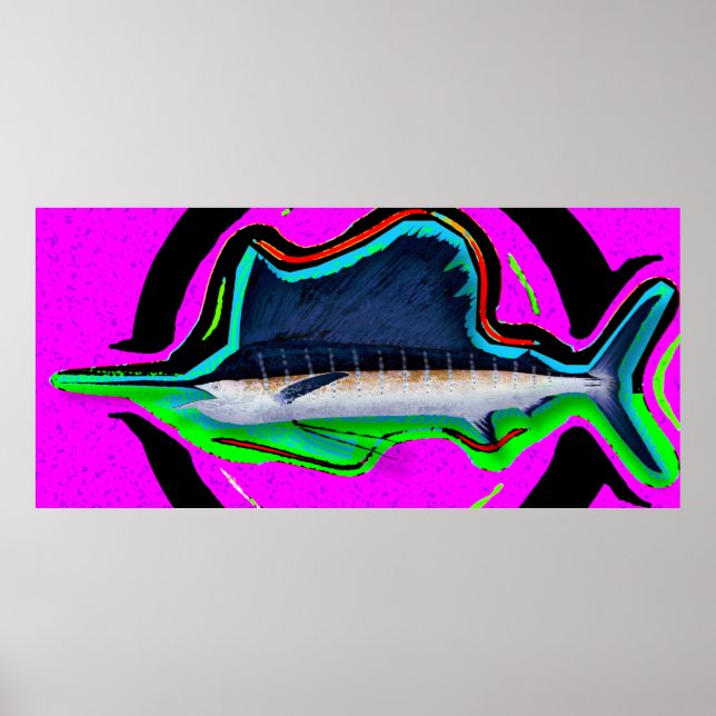 Póster Marisco Opt-Art Pacific (Frente)