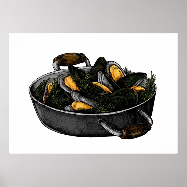 Póster Mariscos (Frente)