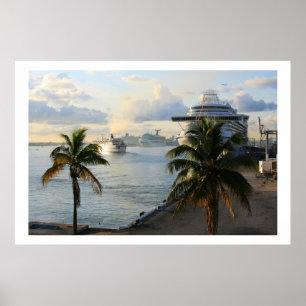 Póster Marismas del puerto