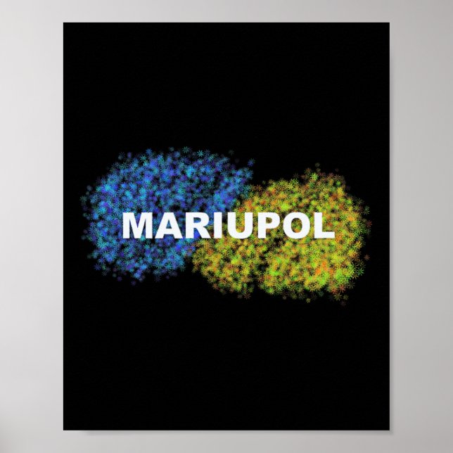 Póster Mariupol Ucrania 2  (Frente)