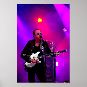 Póster Mark King Level 42 En Concierto