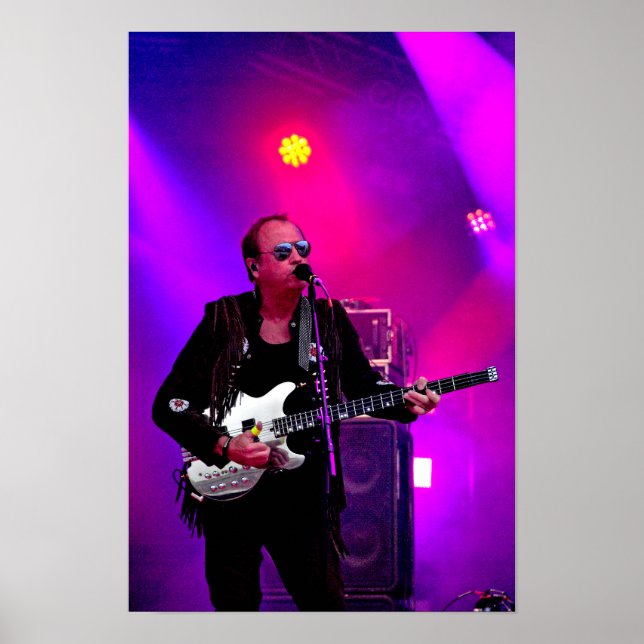 Póster Mark King Level 42 En Concierto (Frente)