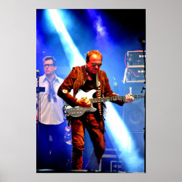 Póster Mark King Level 42 En Concierto