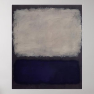 Póster Mark Rothko - Azul y gris - 1962