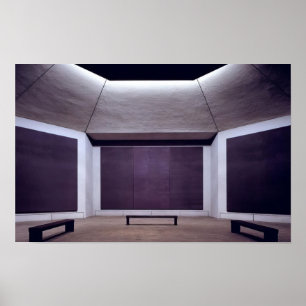 Póster Mark Rothko - Capilla Rothko - 1970