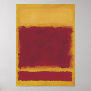 Póster Mark Rothko - Composición - 1958