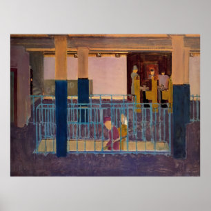 Póster Mark Rothko - Entrada al metro - 1938