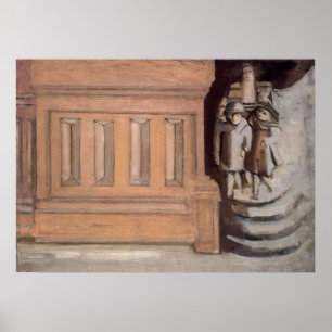 Póster Mark Rothko - Escena callejera - 1937