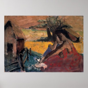 Póster Mark Rothko - Escena rural - 1936
