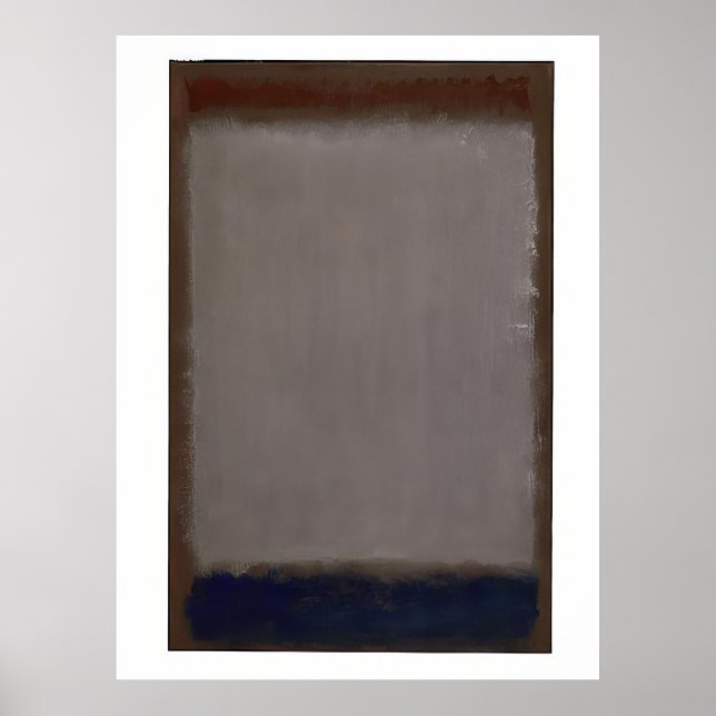 Póster Mark Rothko - Lavanda y Mora - 1959 (Frente)