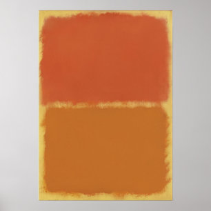 Póster Mark Rothko - Naranja, Rojo, Naranja - 1961