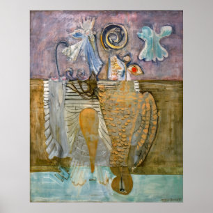 Póster Mark Rothko - Pájaros Jerárquicos - 1944