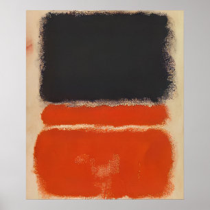 Póster Mark Rothko - Rojo - 1968