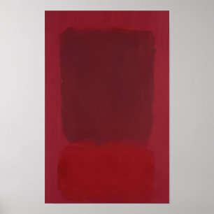 Póster Mark Rothko - Rojo y Marrón - 1957