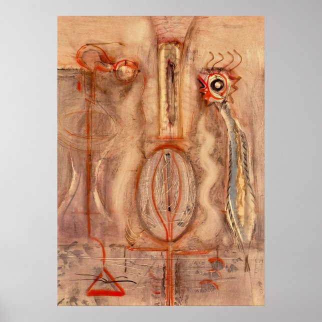 Póster Mark Rothko - Sin título - 1945 (Frente)