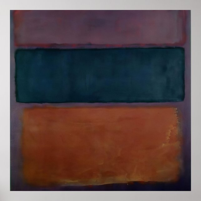 Póster Mark Rothko - Sin título - 1963 (Frente)