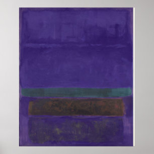 Póster Mark Rothko - Sin título [Azul, Verde y Marrón] - 