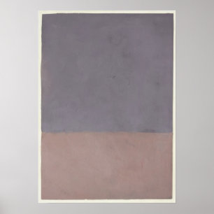 Póster Mark Rothko - Sin título (gris y malva) - 1969