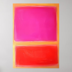 Póster Mark Rothko - Sin título - Pintura de campo de col