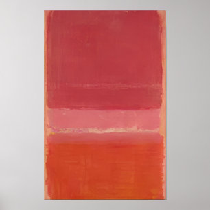 Póster Mark Rothko - Sin título (Rojo) - 1956