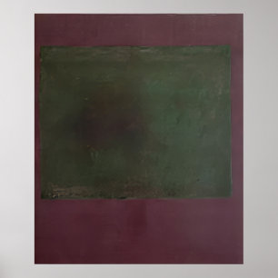 Póster Mark Rothko - Sin título (Verde sobre Marrón) - 19