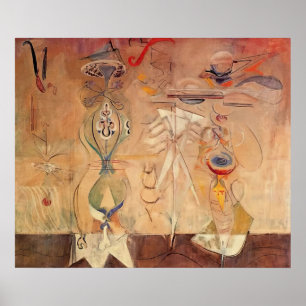 Póster Mark Rothko - Torbellino lento en el borde del mar