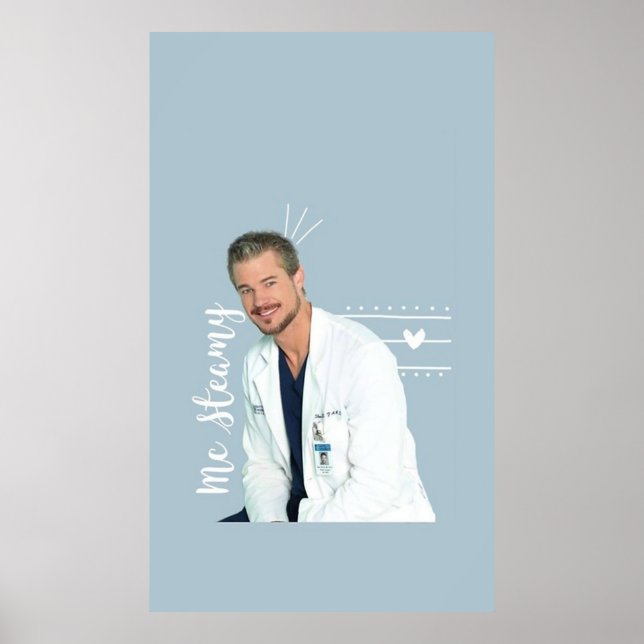 Póster Mark Sloan McSteamy (Frente)