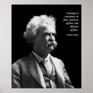 Póster Mark Twain