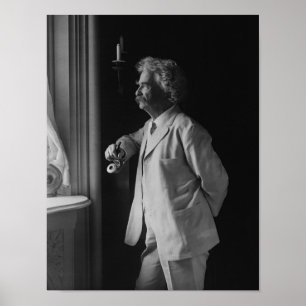 Póster MARK TWAIN c. 1907