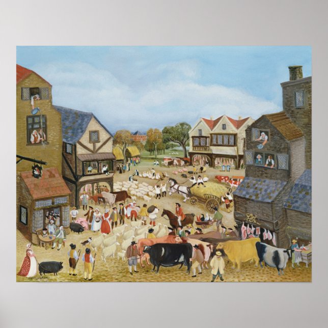 Póster Market Day (Frente)