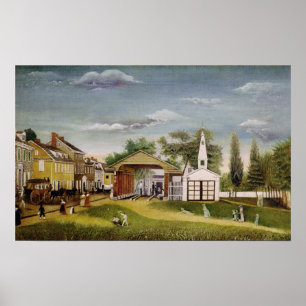 Póster Market Square, Germantown, Pennsylvania