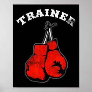 Póster Marketing empresarial - Entrenador de boxeo